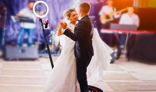 Fotomatón 360 en acción